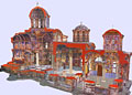 3D Model of the Monastery Chilandar